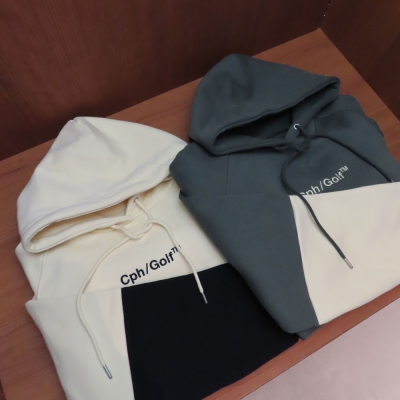 キャプテンズヘルム ゴルフ バイカラー スリーブ クラブ パーカー