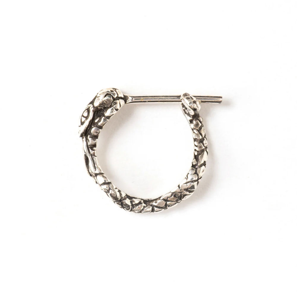 calee シルバー　ピアス キャリー シルバー スネーク ピアス ＜エクスクルーシブ＞ | CALEE