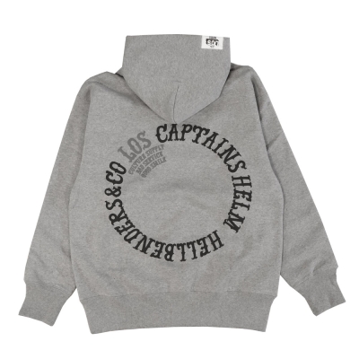 【タグ付き】CAPTAINSHELM×HELLBENDERS&COコラボパーカー captainshelm × hellbenders パーカー 【公式通販】