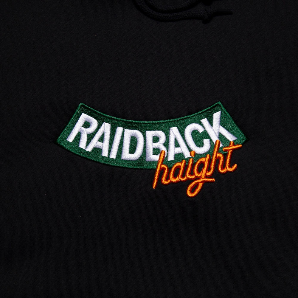 ヘイト × レイドバック アーチロゴ フーディー