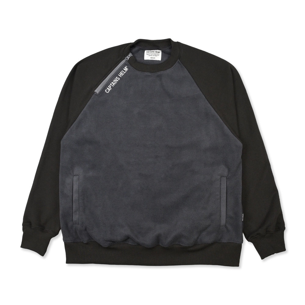 キャプテンズヘルム ミル フリース クルー スウェット