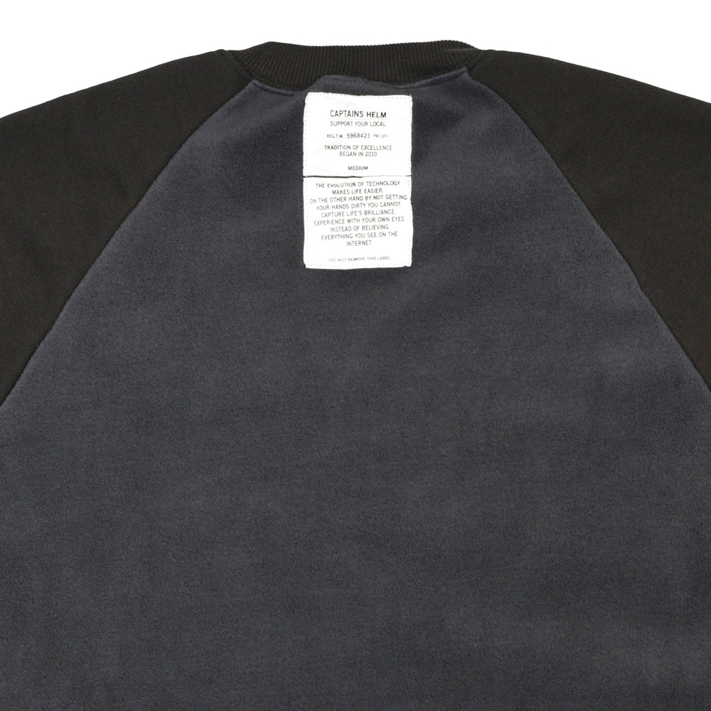 キャプテンズヘルム ミル フリース クルー スウェット