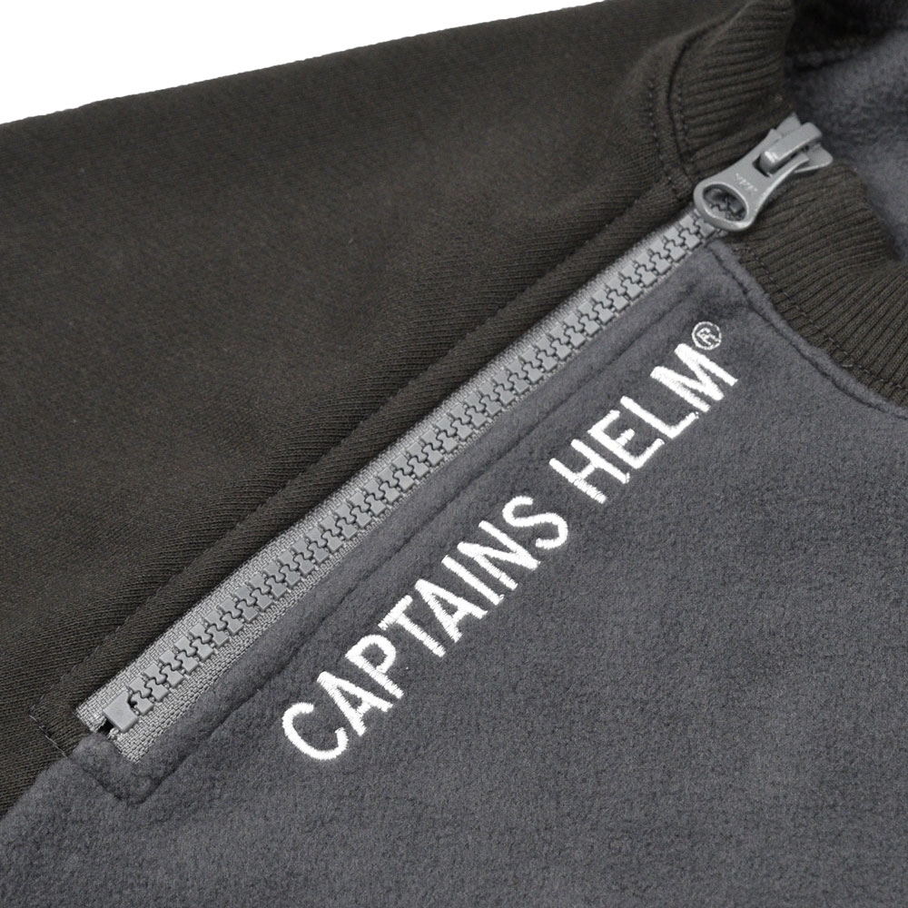 キャプテンズヘルム ミル フリース クルー スウェット