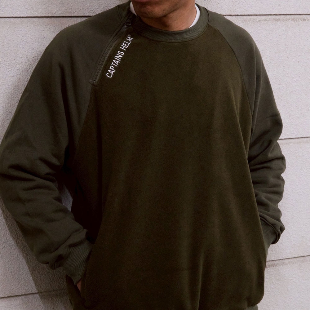 キャプテンズヘルム ミル フリース クルー スウェット | CAPTAINS HELM