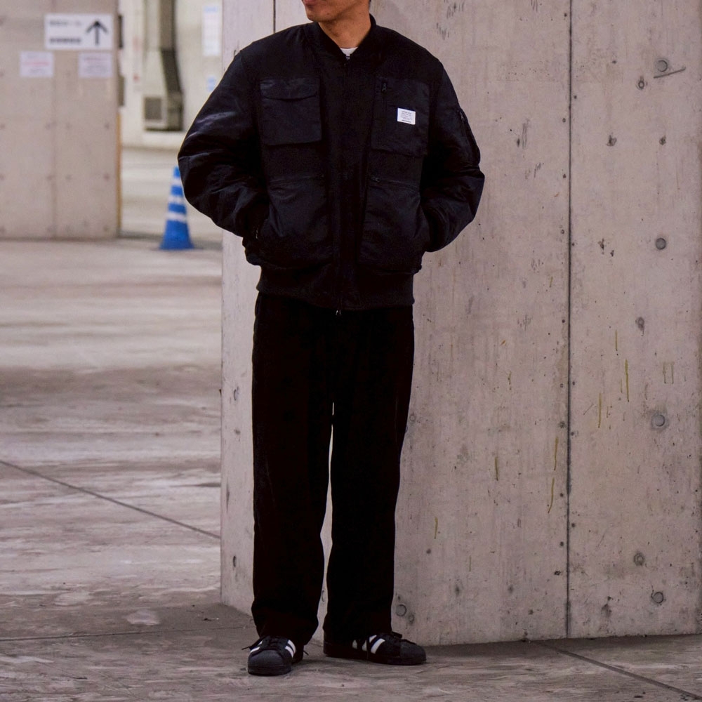 キャプテンズヘルム コーデュロイ ワイド パンツ