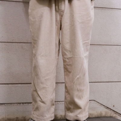キャプテンズヘルム コーデュロイ ワイド パンツ