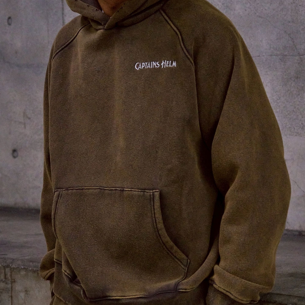 キャプテンズヘルム ビンテージ ロゴ フーディー