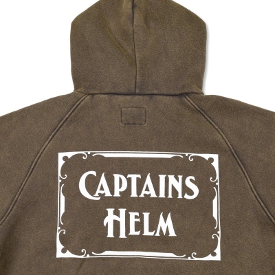 キャプテンズヘルム ビンテージ ロゴ フーディー