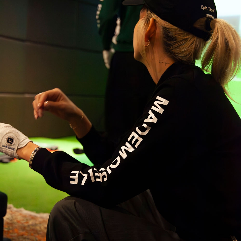 キャプテンズヘルム ゴルフ [ウーマン] ロゴ ロングスリーブ モックネック ティー