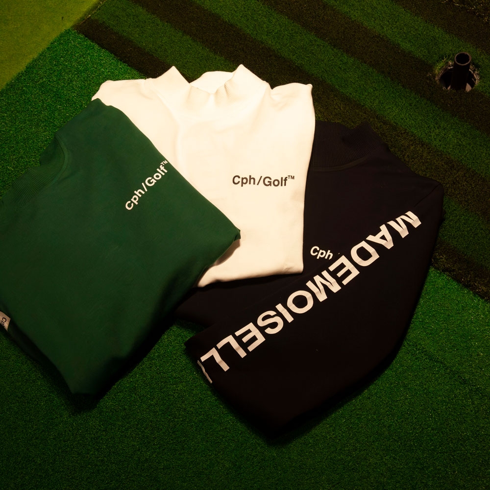 キャプテンズヘルム ゴルフ [ウーマン] ロゴ ロングスリーブ モックネック ティー