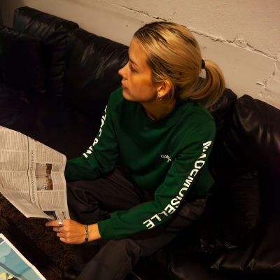 キャプテンズヘルム ゴルフ [ウーマン] ロゴ ロングスリーブ モックネック ティー