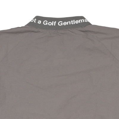 キャプテンズヘルム ゴルフ ジャガード モックネック ウィンド