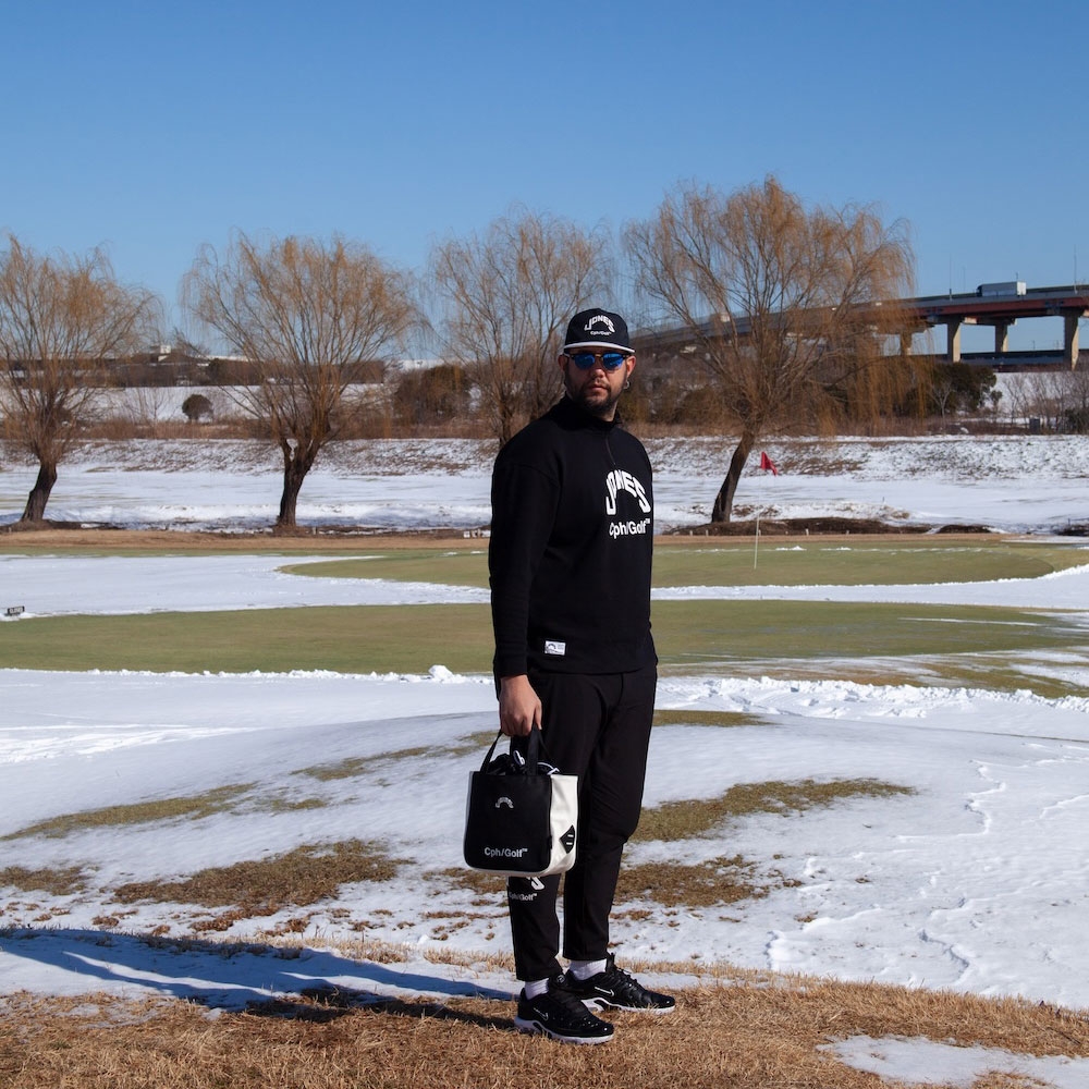 キャプテンズヘルム ゴルフ  ジョーンズ　ロングスリーブ モックネック 