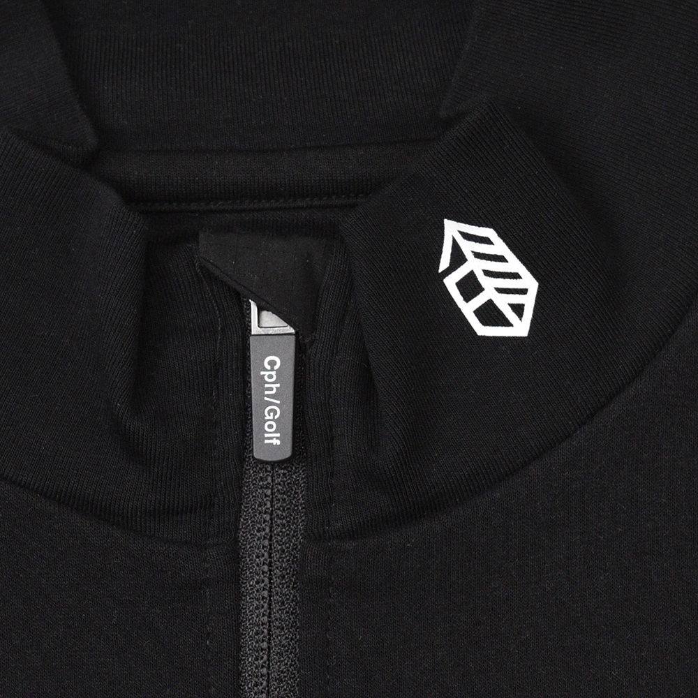 Cph/Golf™サーマル モックネック ロングスリーブT【ブラック】【L】 キャプテンズヘルム ゴルフ ジョーンズ ロングスリーブ モックネック