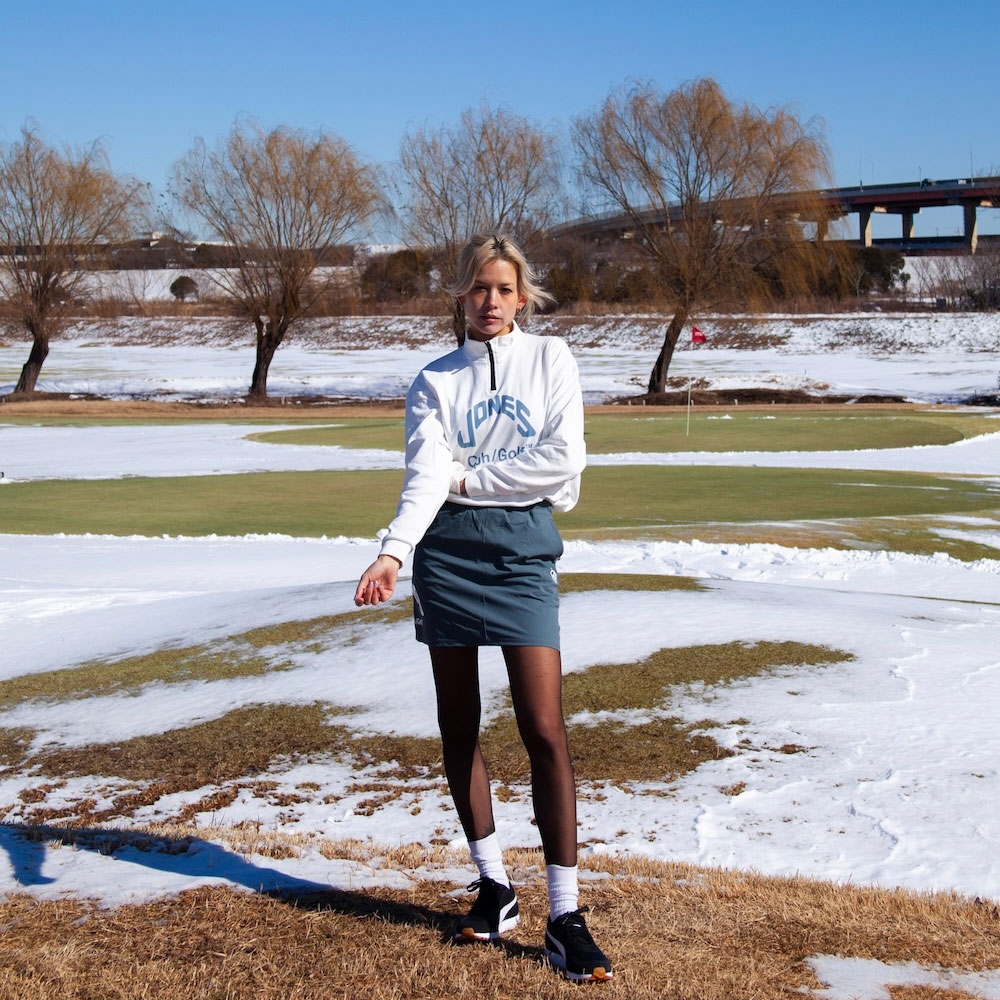 【WOMENS】キャプテンズヘルム ゴルフ  ジョーンズ　ロングスリーブ モックネック 