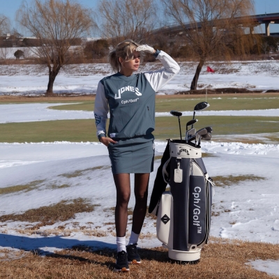 【WOMENS】キャプテンズヘルム ゴルフ  ジョーンズ　スプラッシュ　プリント ピステ