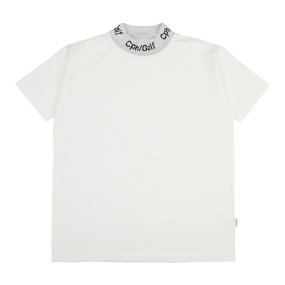 キャプテンズヘルム ゴルフ  トレードマーク ジャガード モックネック