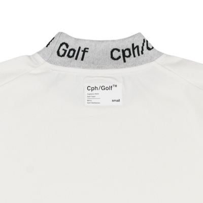 【WOMENS】キャプテンズヘルム ゴルフ  トレードマーク ジャガード　モックネック