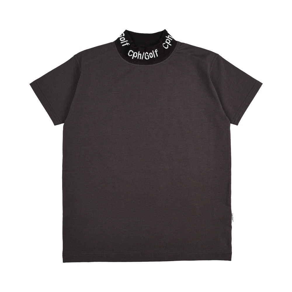 【WOMENS】キャプテンズヘルム ゴルフ  トレードマーク ジャガード　モックネック