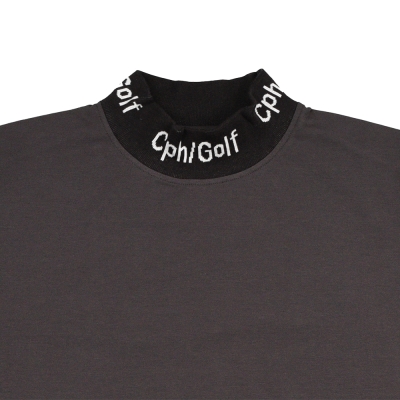 【WOMENS】キャプテンズヘルム ゴルフ  トレードマーク ジャガード　モックネック