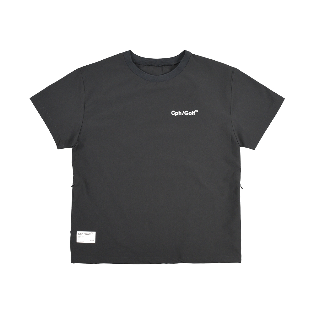 【Womens】キャプテンズヘルム ゴルフ トレードマーク トラック ショートスリーブ プルオーバー