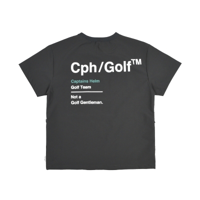 【Womens】キャプテンズヘルム ゴルフ トレードマーク トラック ショートスリーブ プルオーバー