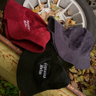 キャプテンズヘルム タイムス コーデュロイ バケット ハット