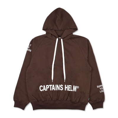 キャプテンズヘルム ロゴ フーディー