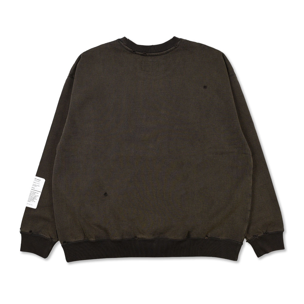 キャプテンズヘルム ダメージ クルー スウェット