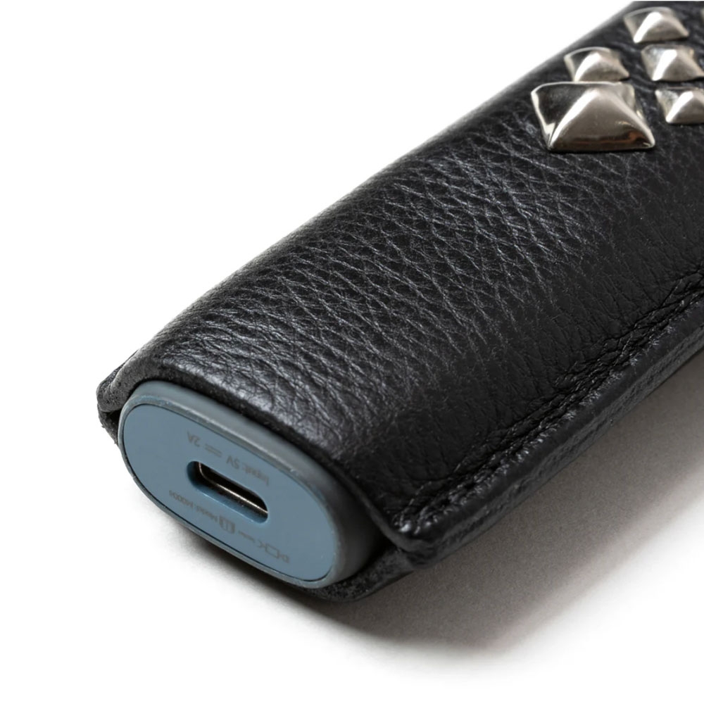 キャリー スタッズ レザー アイコス アンド ヒートスティック ケース