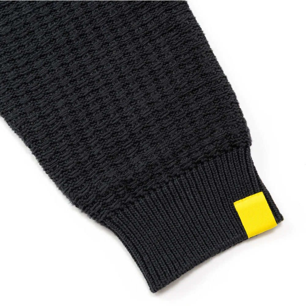 キャリー × エイヤ ニット ビッグ ワッフル ニットカーディガン