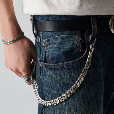 キャリー シルバー スター ウォレット チェーン