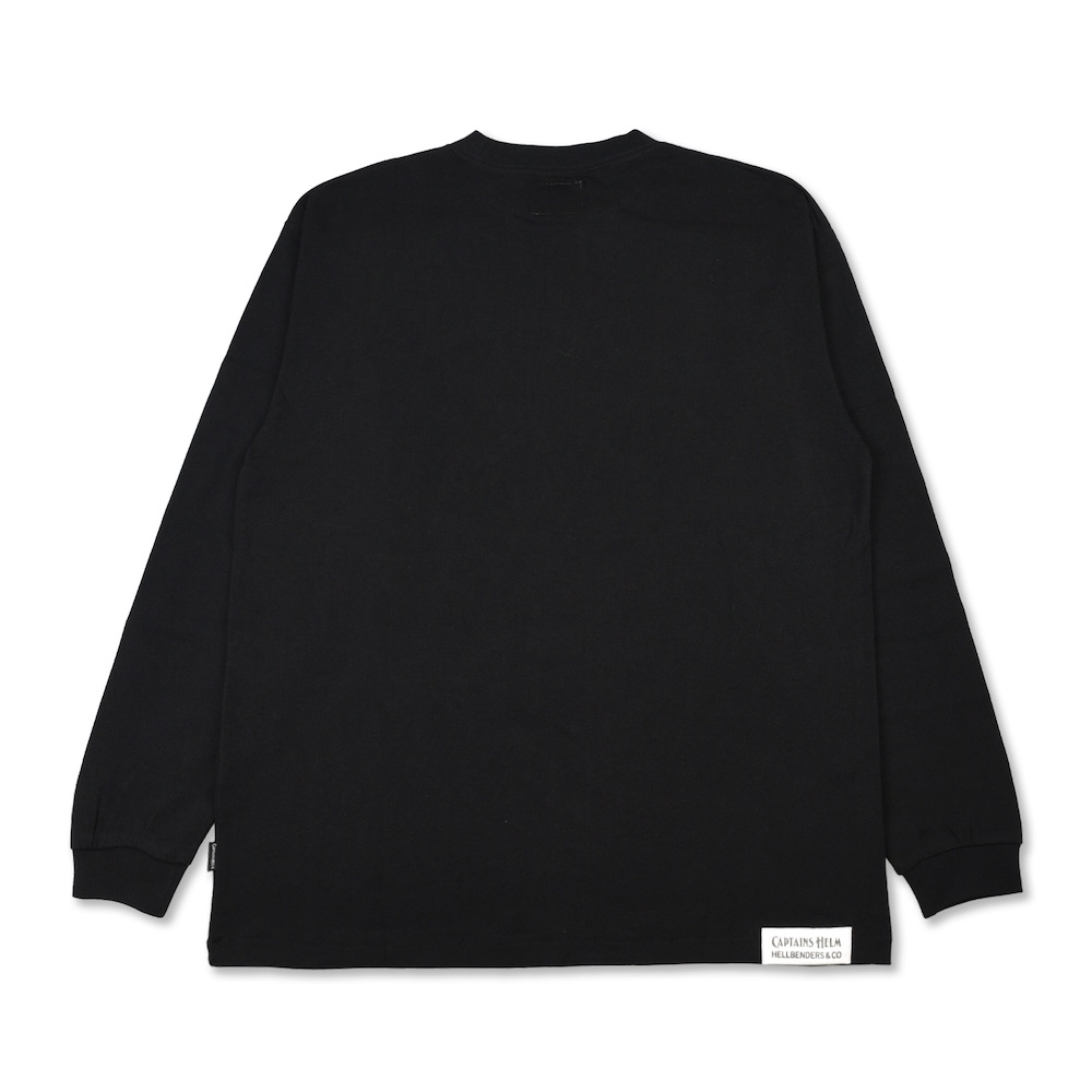 ヘルベンダーズ キャプテンズヘルムロ ーカル ドリップ ロゴ ロングスリーブ