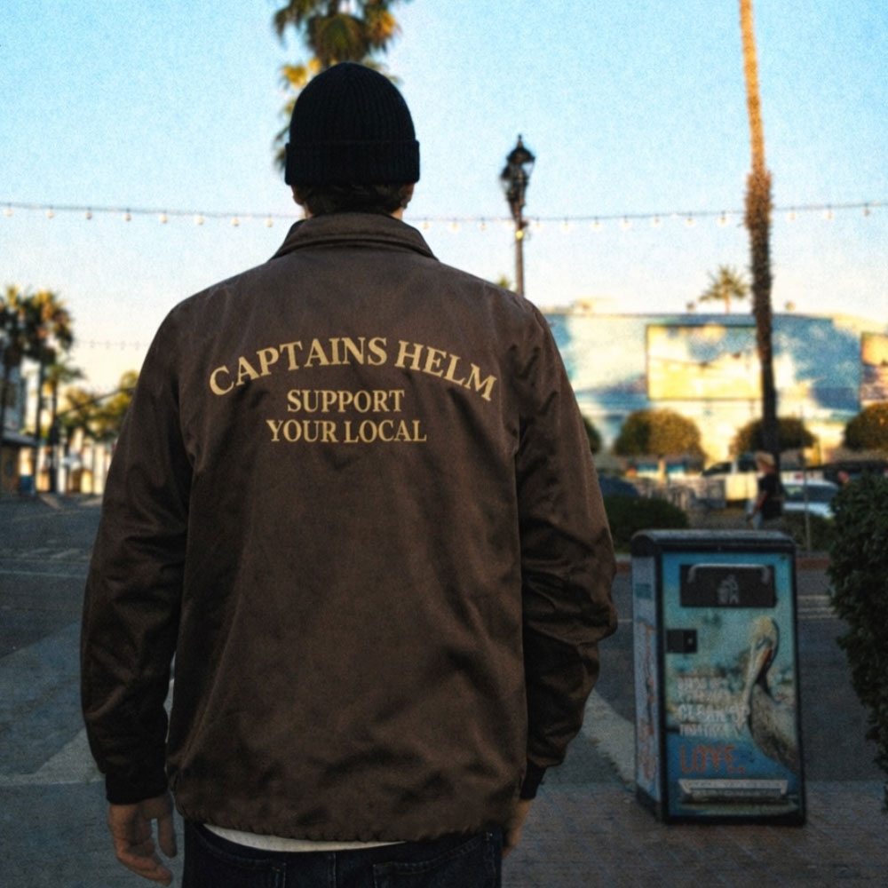 【先行予約】キャプテンズヘルム サヴェージ ロゴ コーチ ジャケット