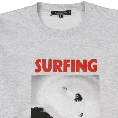 【先行予約】キャプテンズヘルム サーフィン ジーザス ヴィンテージ スウェット