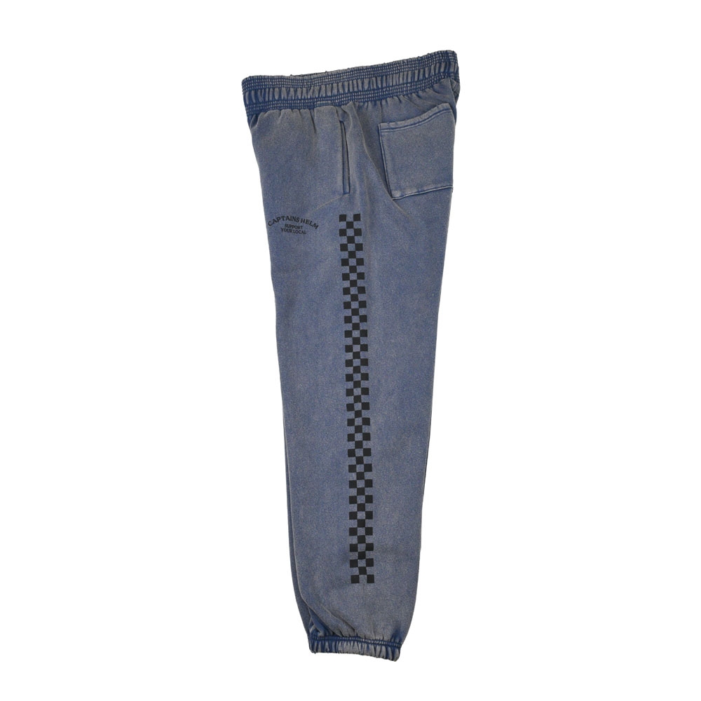 【先行予約】キャプテンズヘルム ライン チェック ヴィンテージ スウェット パンツ