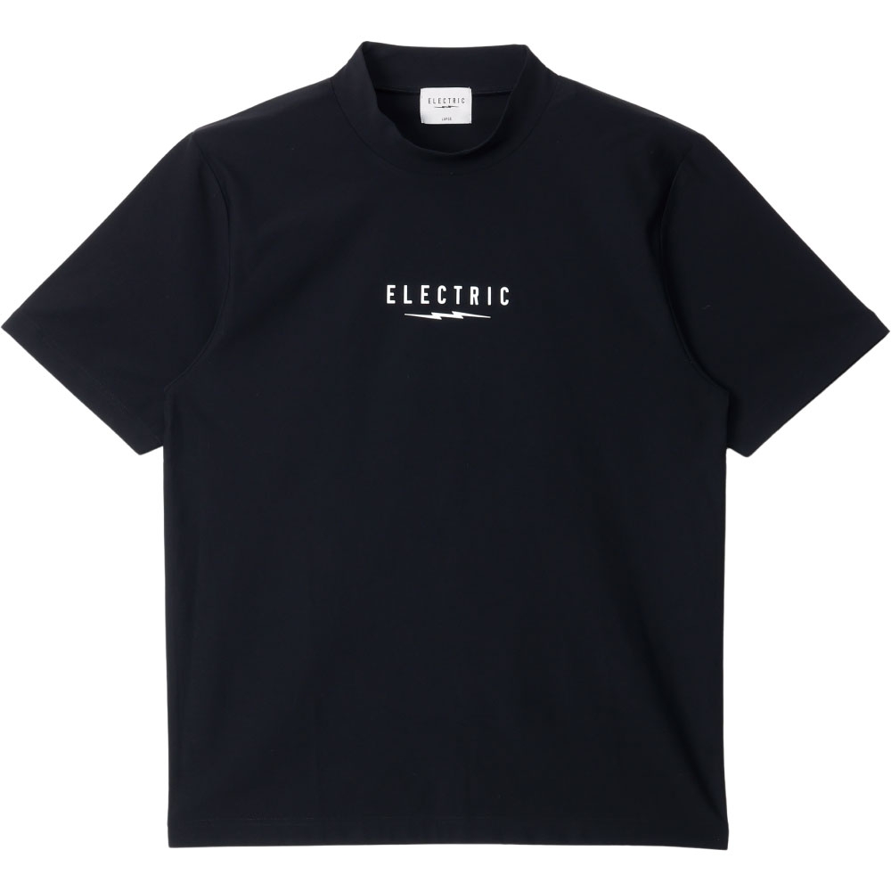 エレクトリック ロゴ ドライ モックネック ショートスリーブ ティー
