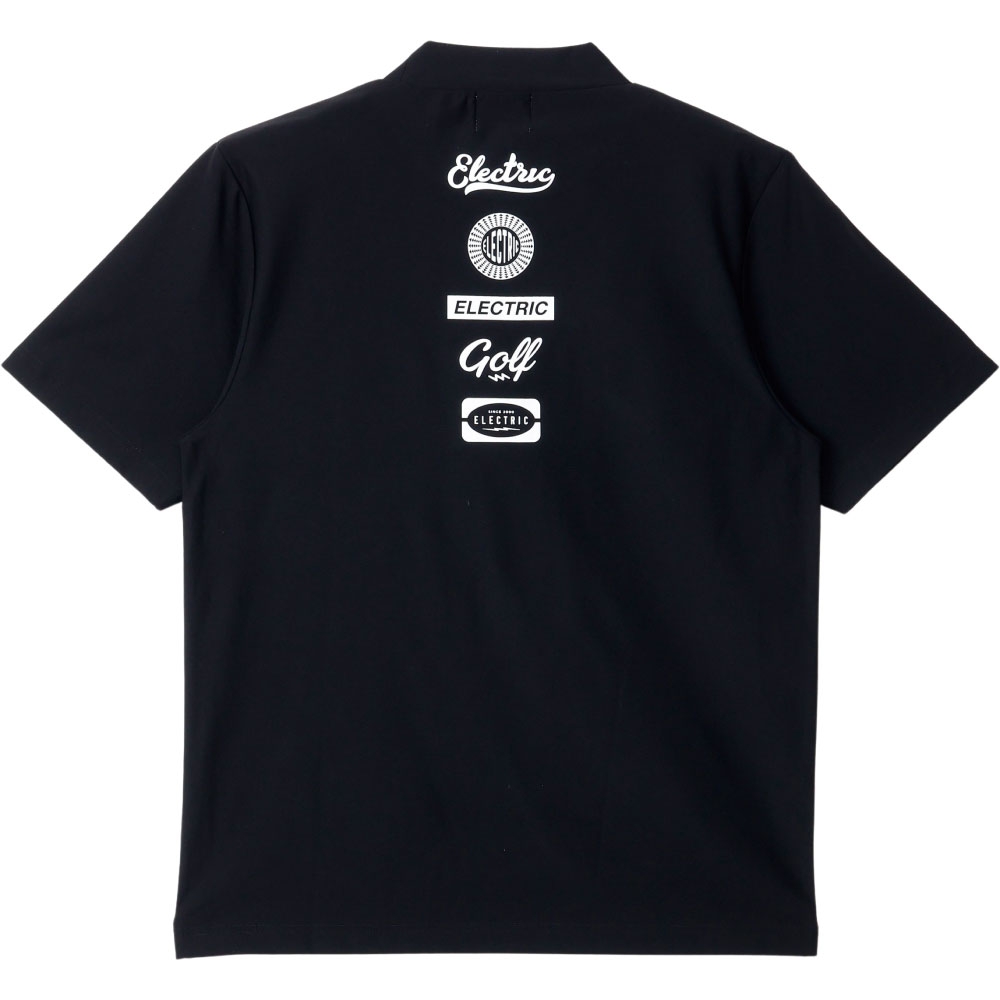 エレクトリック ロゴ ドライ モックネック ショートスリーブ ティー