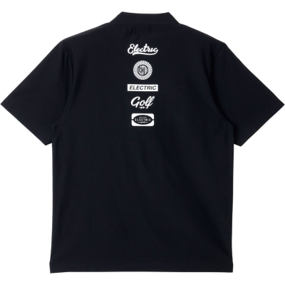 エレクトリック ロゴ ドライ モックネック ショートスリーブ ティー