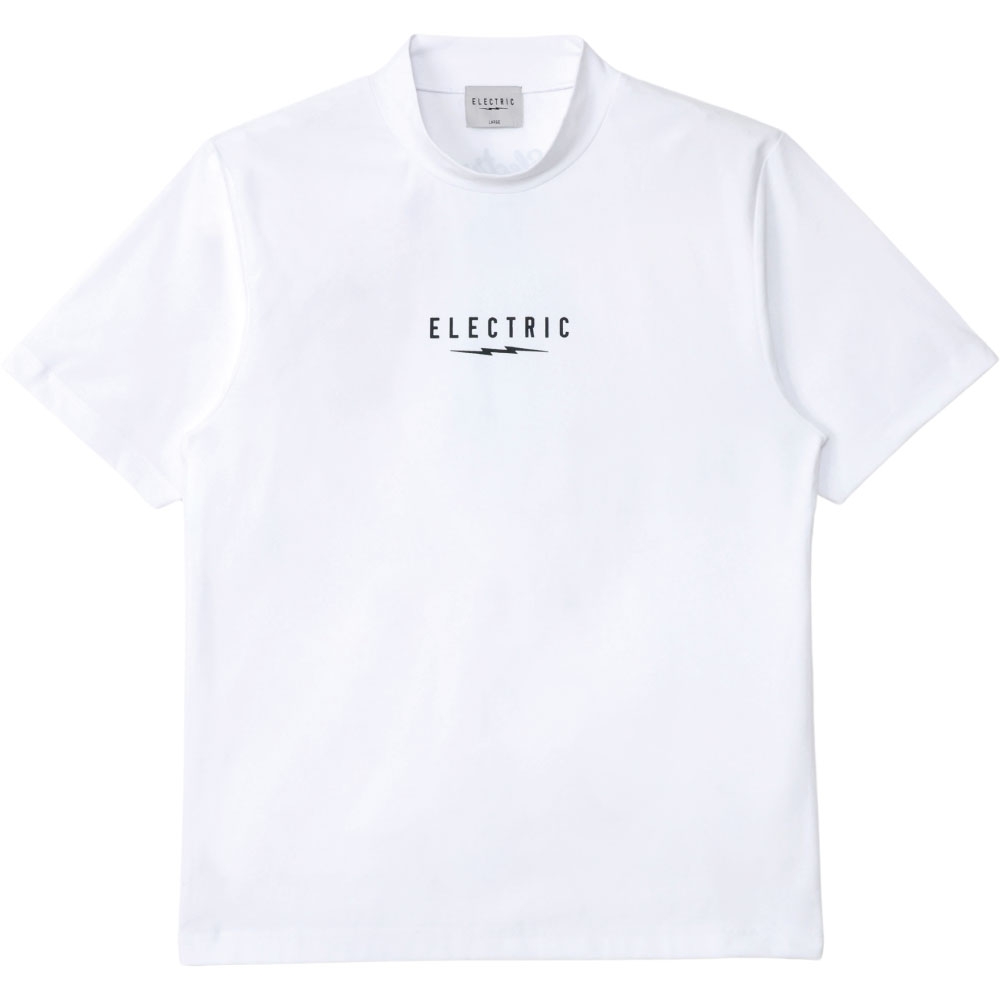 エレクトリック ロゴ ドライ モックネック ショートスリーブ ティー