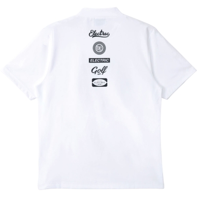 エレクトリック ロゴ ドライ モックネック ショートスリーブ ティー