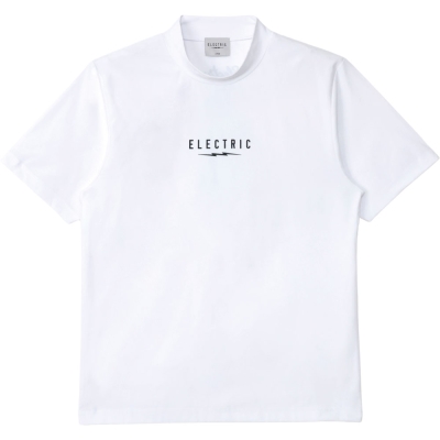 エレクトリック ロゴ ドライ モックネック ショートスリーブ ティー