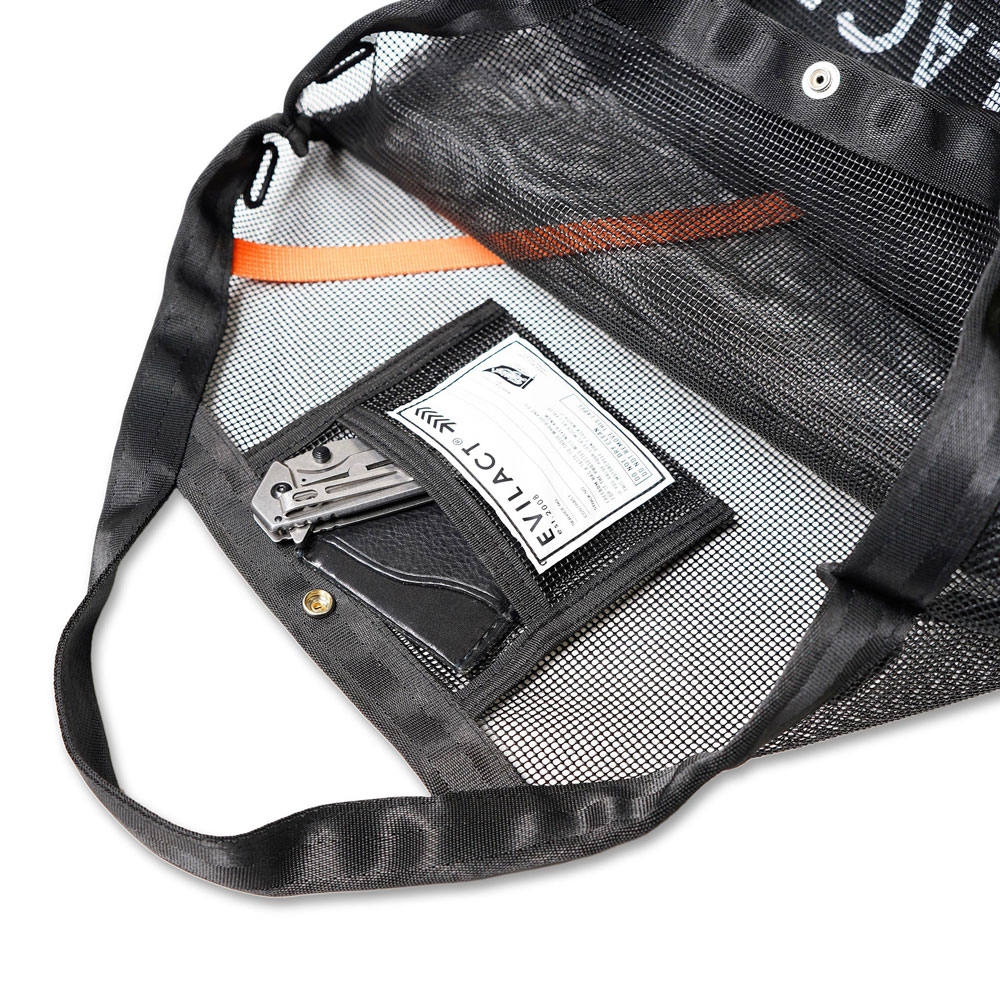 イーブルアクト メッシュ トートアンドポーチ