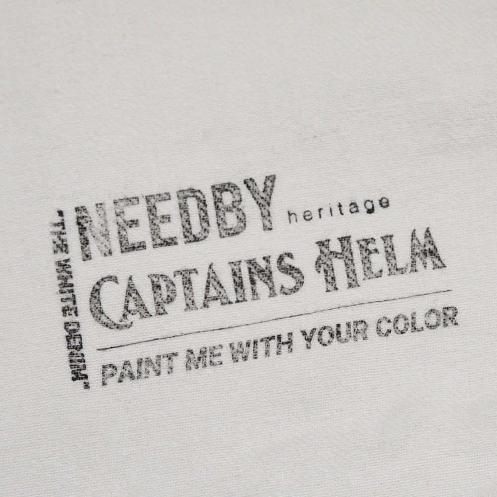 キャプテンズヘルム ヘルム ホワイト リラックス デニム ジャケット