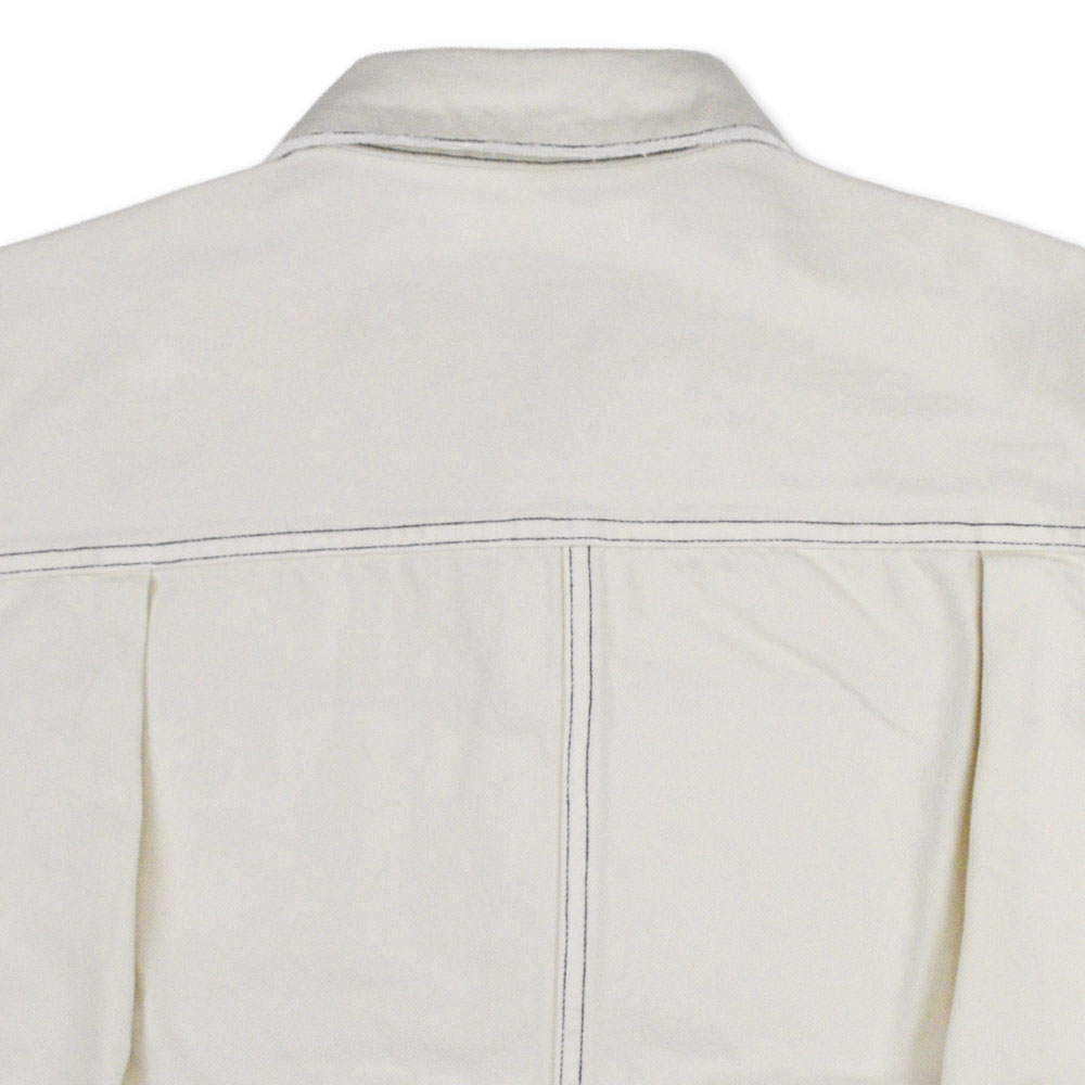 キャプテンズヘルム ヘルム ホワイト リラックス デニム ジャケット