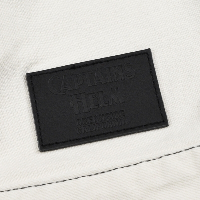 キャプテンズヘルム ヘルム ホワイト リラックス デニム ジャケット