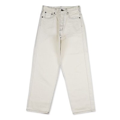 キャプテンズヘルム ヘルム ホワイト リラックス デニム パンツ