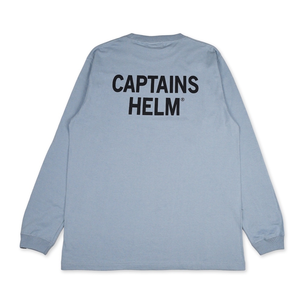 キャプテンズヘルム ヘルム トレードマーク ロゴ　ロングスリーブ