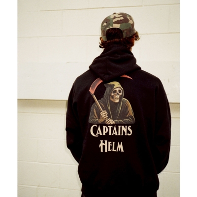 キャプテンズヘルム 40's コミックブック グラフィック フーディー