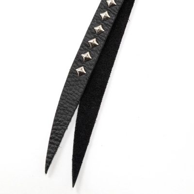 キャリー スタッズ レザー ロング キーリング